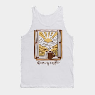 mornings are for coffee and contemplation Tank Top